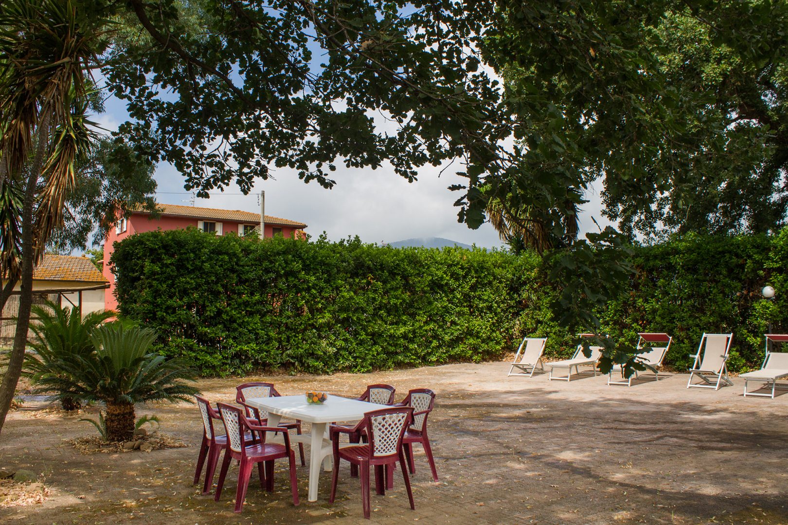 Agriturismo Le Vigne a Castiglione della Pescaia, Area Pranzo esterna