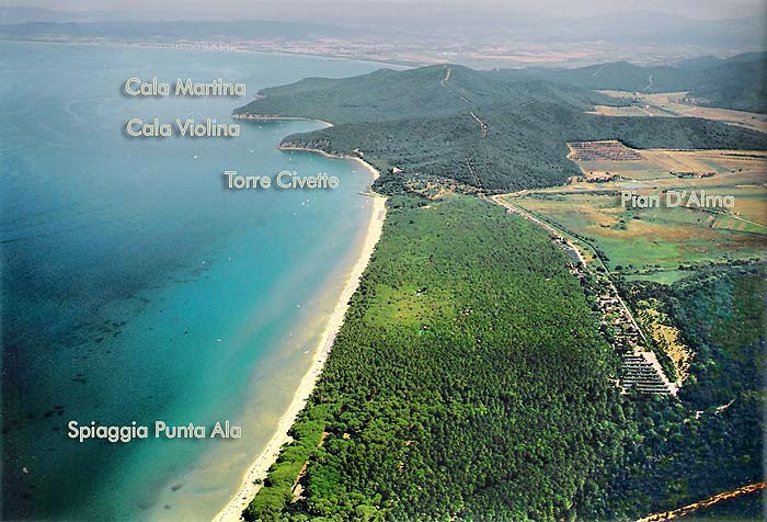 Agriturismo vicino al mare Castiglione della Pescaia