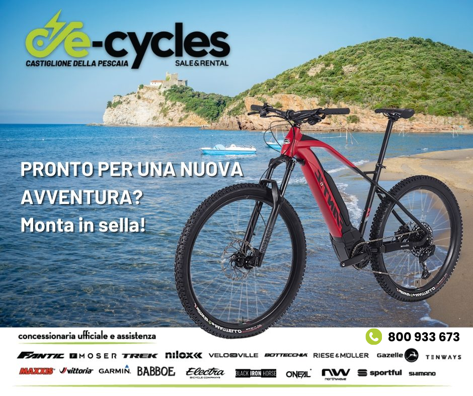 noleggio bike castiglione della pescaia Ecycles